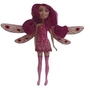Mia And Me Yuko Fairy Dress‎ Up Doll Lucky Punch Mattel with Ring